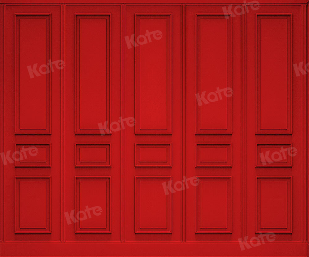 Kate Red Wall Backdrop Designed by Chain Photography -UK