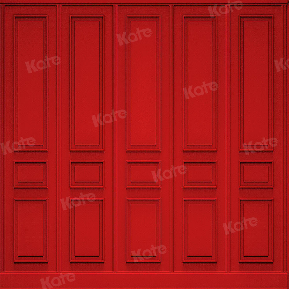 Kate Red Wall Backdrop Designed by Chain Photography -UK