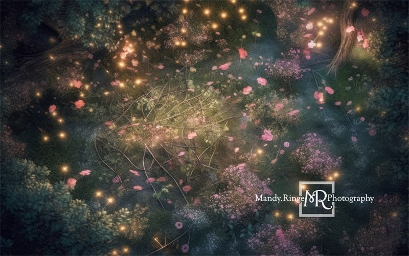 Kate Spring Fairy Forest Rubber Floor Mat designed by Mandy Ringe Photography -UK