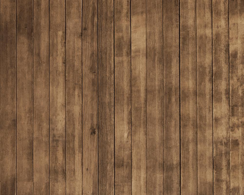 Kate Rustic Wood Plank Brown Rubber Floor Mat -UK