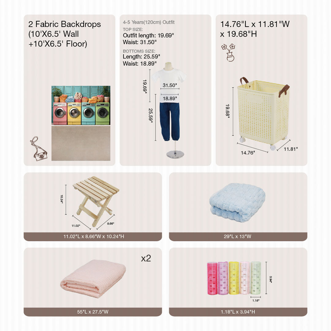 Kate Laundry Room Photo Kit -UK