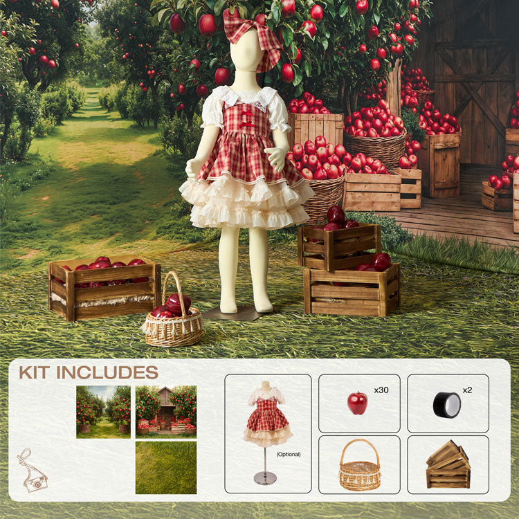 Kate Autumn Apple Orchard Roomset Photo Kit -UK