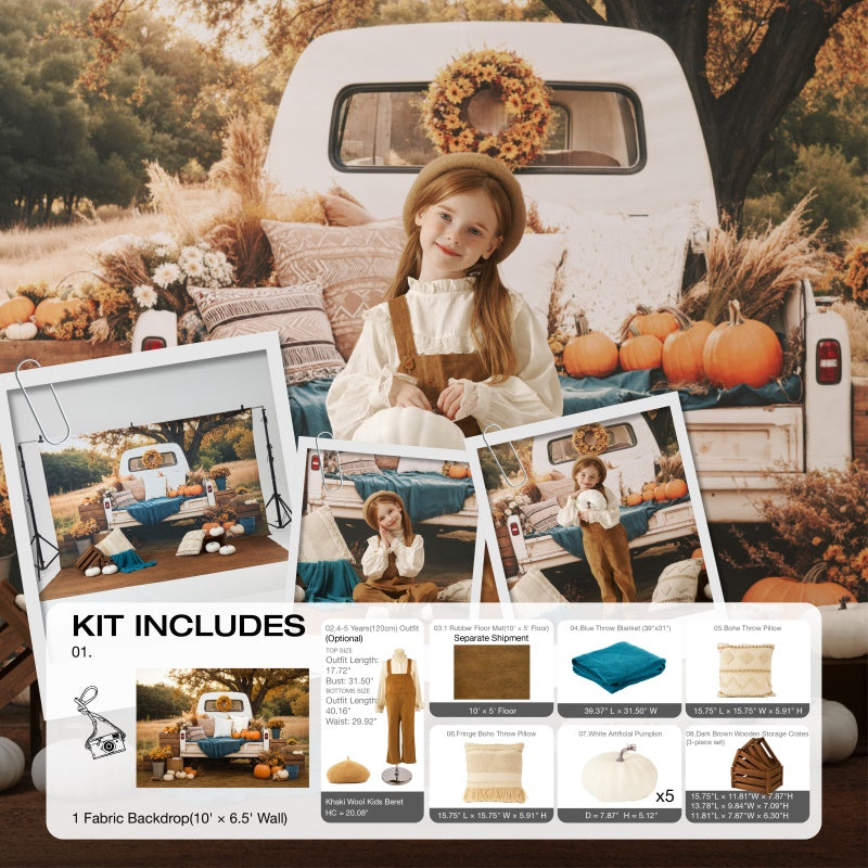 Kate Autumn Outdoor Truck Photo Kit -UK
