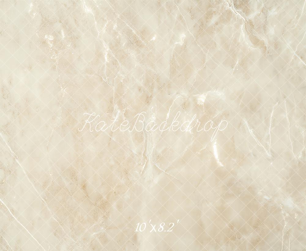 Kate Beige Marble Abstract Texture Backdrop Designed by Emetselch