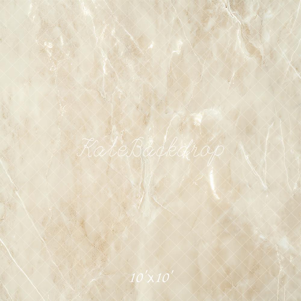 Kate Beige Marble Abstract Texture Backdrop Designed by Emetselch