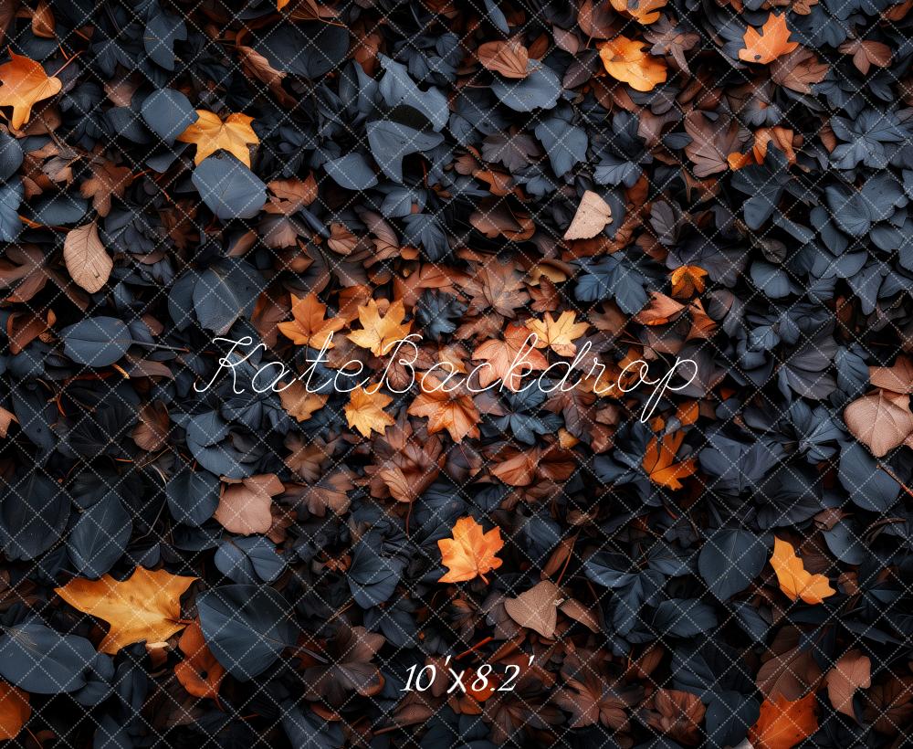 Kate Autumn Leaves Ground Floor Backdrop Designed by Patty Robert -UK
