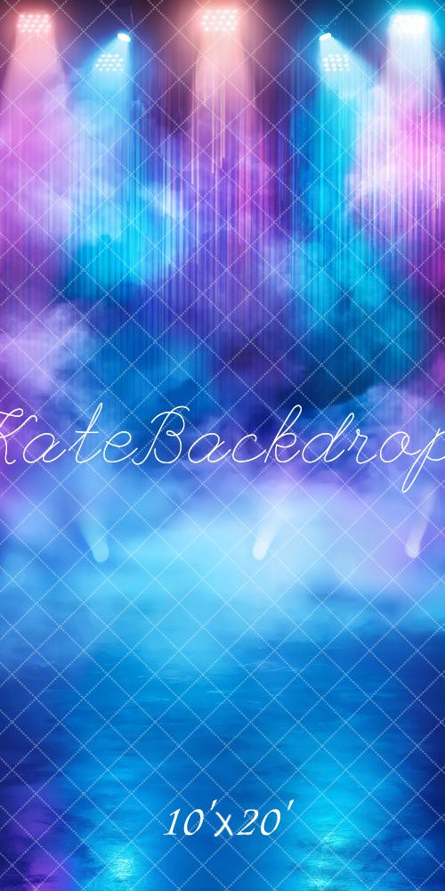 Kate Stage Lights Mist Colourful Backdrop Designed by Emetselch -UK