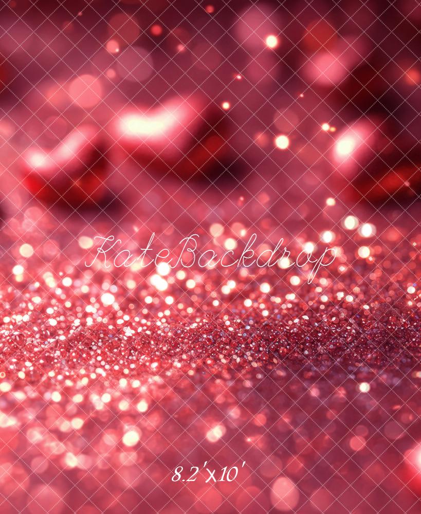 Kate Pink Glitter Bokeh Backdrop Designed by Emetselch