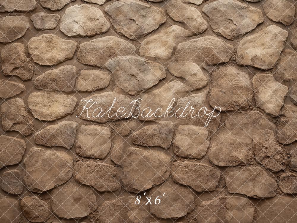 Kate Retro Stone Texture Fleece Backdrop Designed by Emetselch