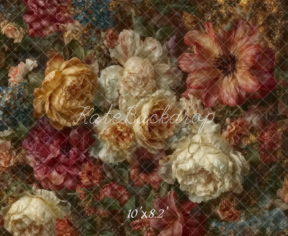 Kate Fine Art Flower Pattern Backdrop Designed by Emetselch -UK