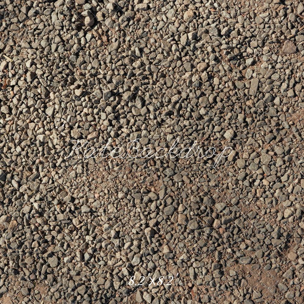 Kate Gravel Stone Ground Texture Floor Backdrop Designed by Mini MakeBelieve -UK