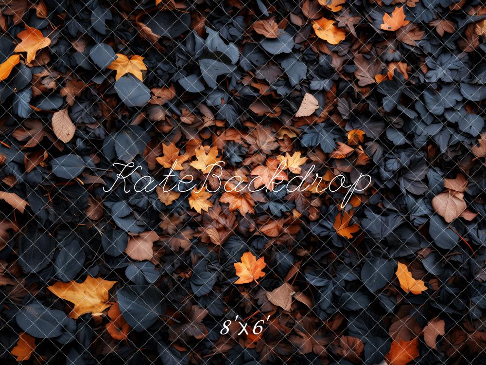 Kate Autumn Leaves Ground Floor Backdrop Designed by Patty Robert -UK