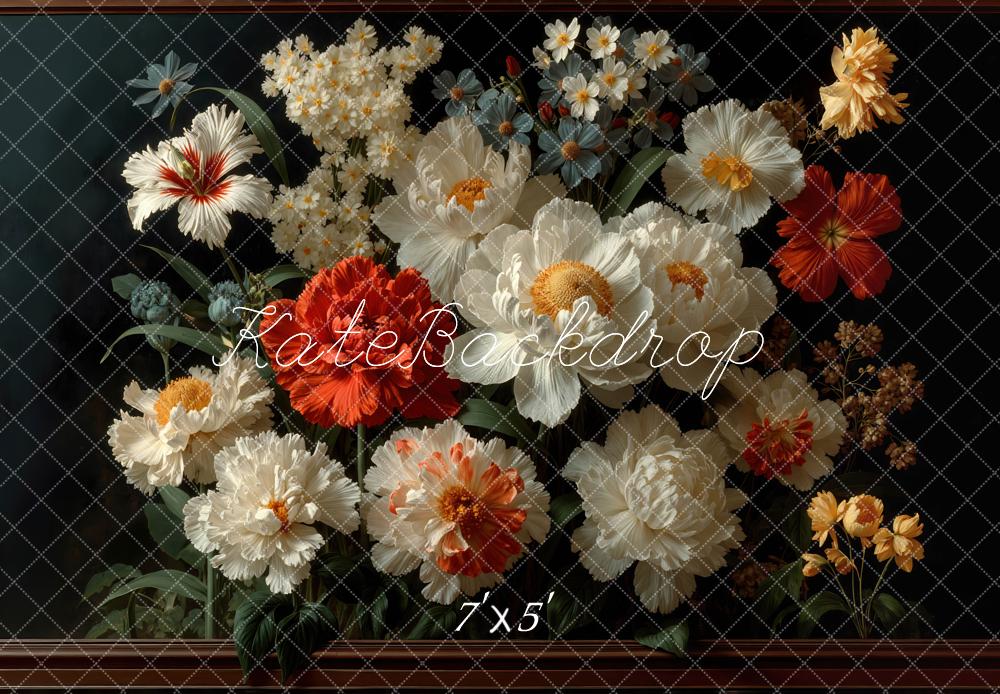 Kate Fine Art Floral Bouquet Backdrop Designed by Mini MakeBelieve -UK