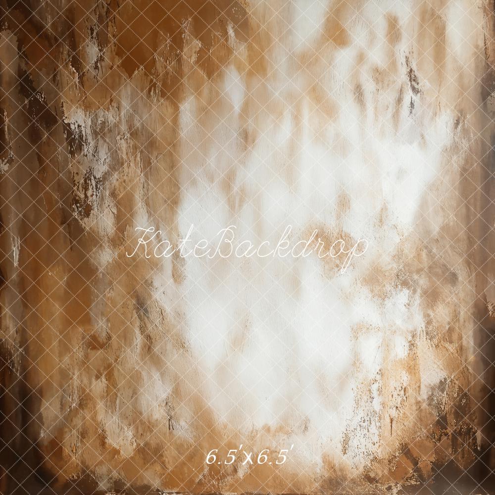 Kate Abstract Texture Brown Floor Backdrop Designed by GQ