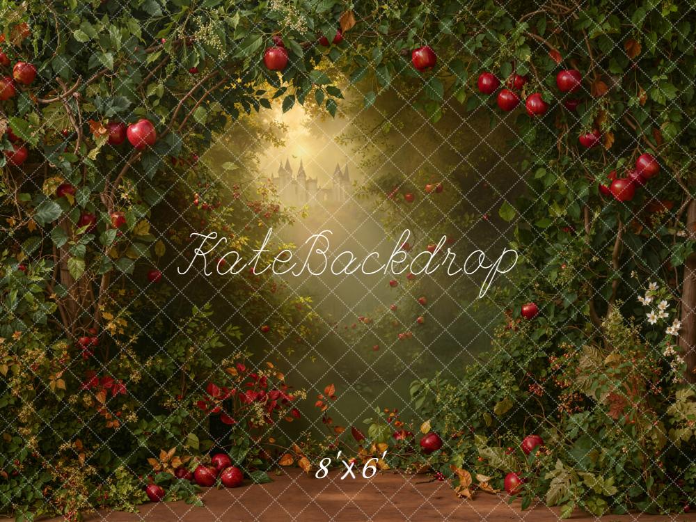 Kate Forest Arch Apples Castle Backdrop Designed by Emetselch -UK