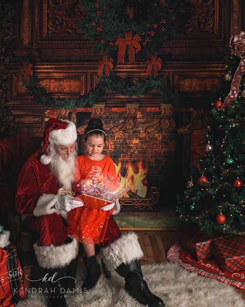 Kate Fireplace Stockings Backdrop for Christmas Photography - Kate backdrop UK