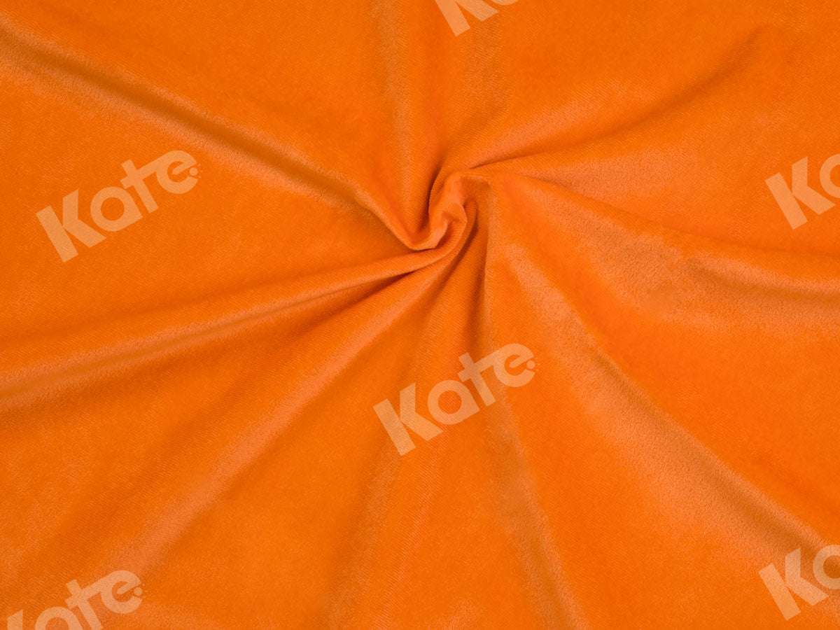 Kate Solid Orange Color Portrait Photography Backdrop for Studio(HGCSB)