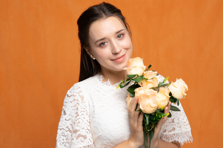 Kate Solid Orange Color Portrait Photography Backdrop for Studio(HGCSB)