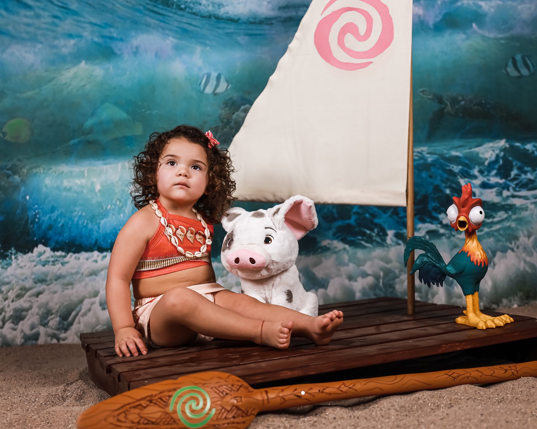 Kate Summer Beach Waves Backdrop Designed by Rosabell Photography -UK