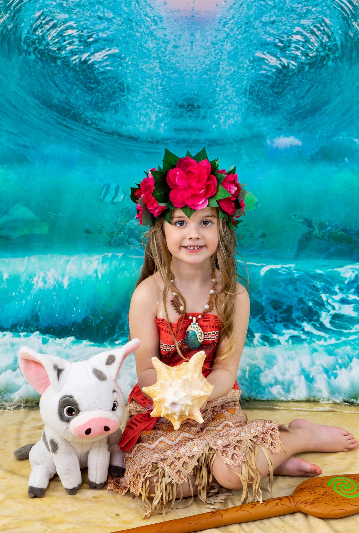 Kate Summer Beach Waves Backdrop Designed by Rosabell Photography