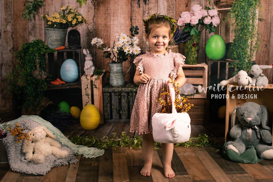 Kate Spring Easter Backdrop Designed by Jia Chan Photography -UK