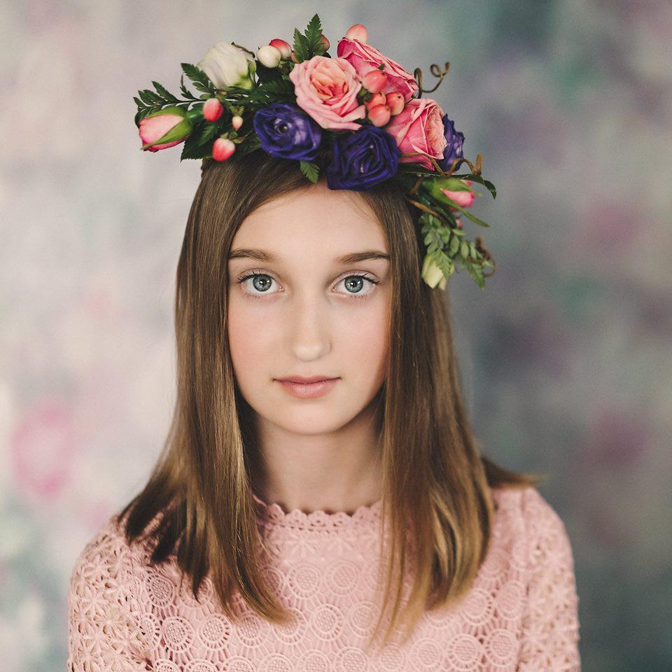 Katebackdrop£ºKate Valentine's Day Pink Flowers Hand Painting Portrait Photography Backdrops