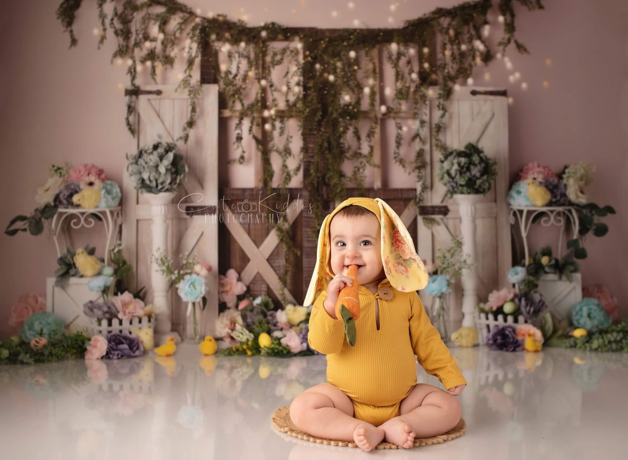 Kate Spring Floral Backdrop Designed by Mandy Ringe Photography -UK