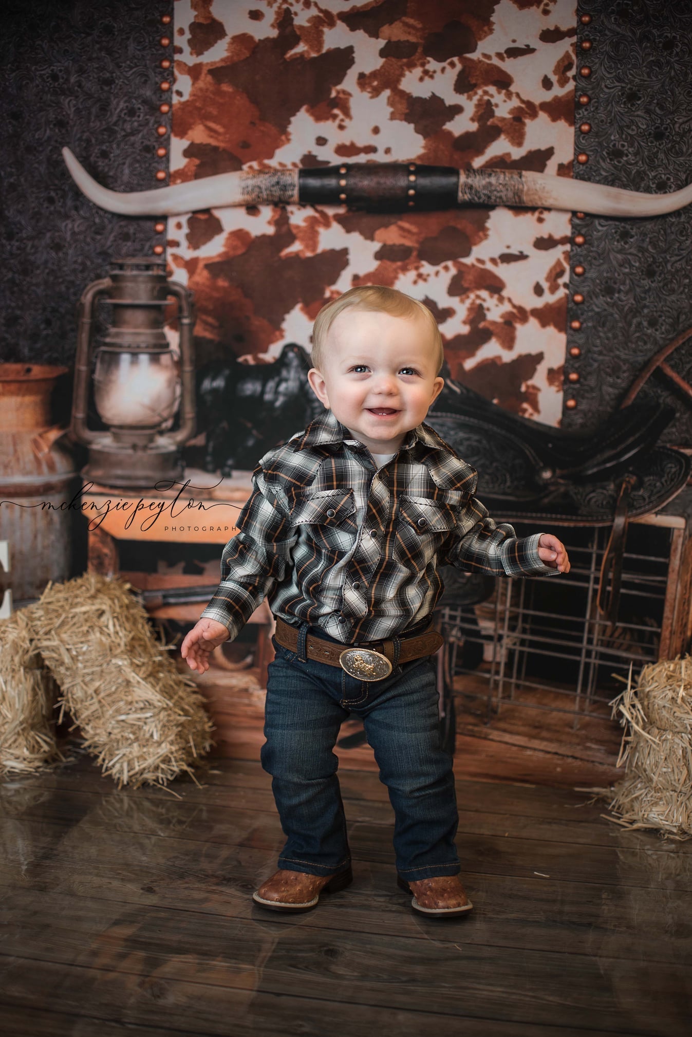 Kate 7x5ft Wild West Backdrop Designed by Arica Kirby -UK