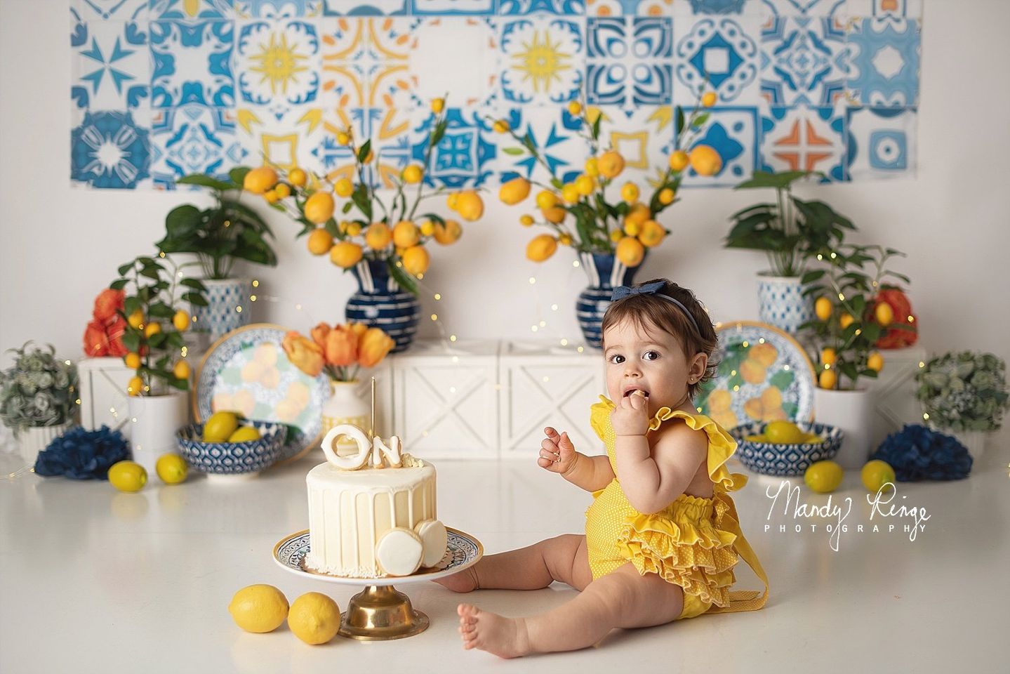 Kate Mediterranean Summer Backdrop Designed by Mandy Ringe Photography