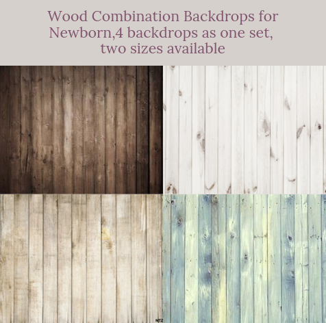 Kate Wood Combination Backdrops for Newborn