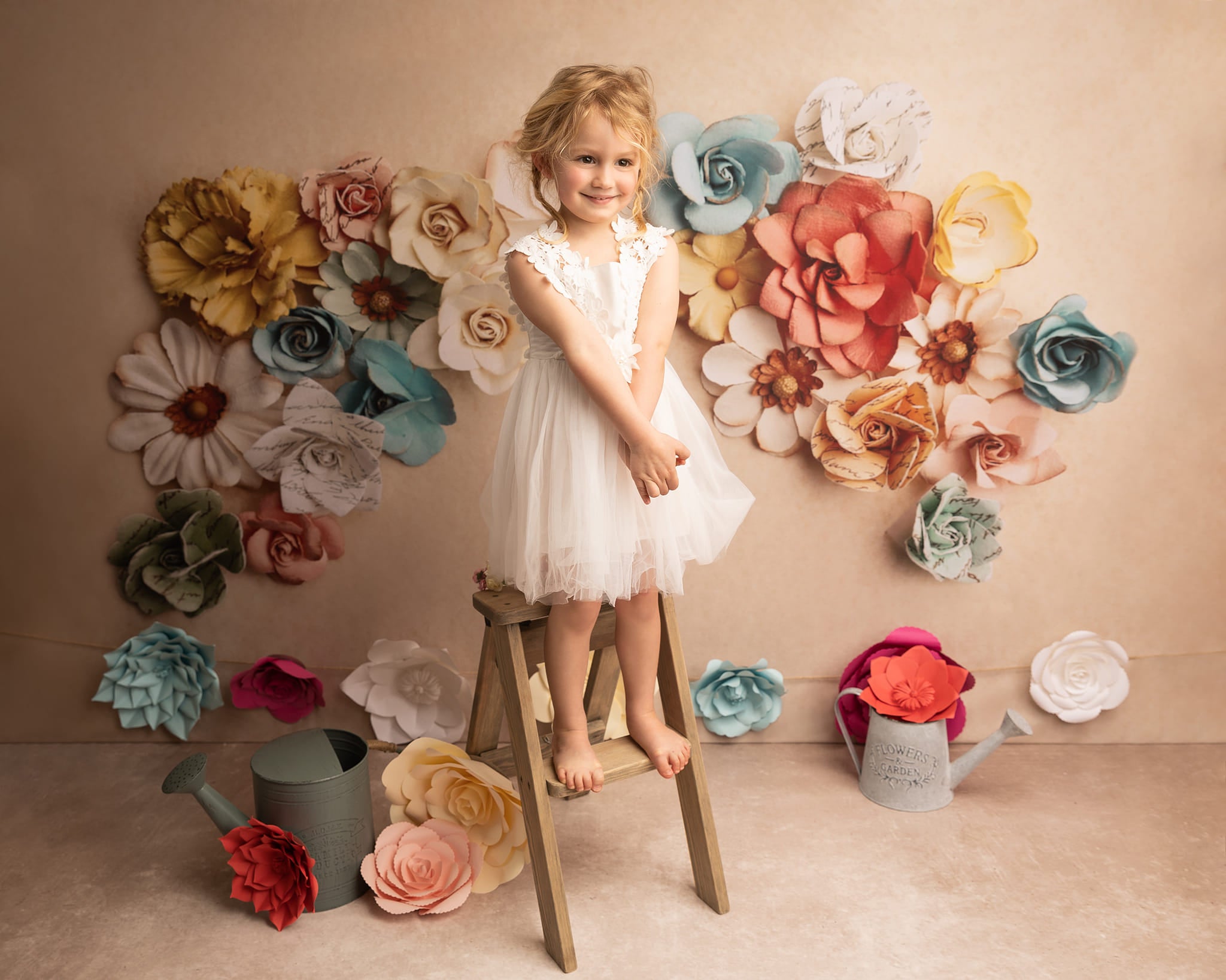 Kate 3D  Wall flowers backdrop for Photography Designed by Melissa King -UK