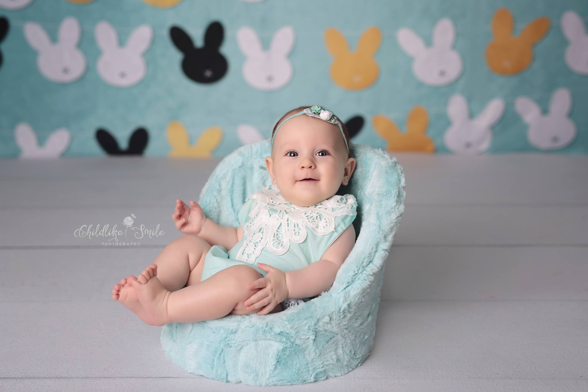 Kate Rabbits Easter Backdrop for Photography designed by Jerry_Sina