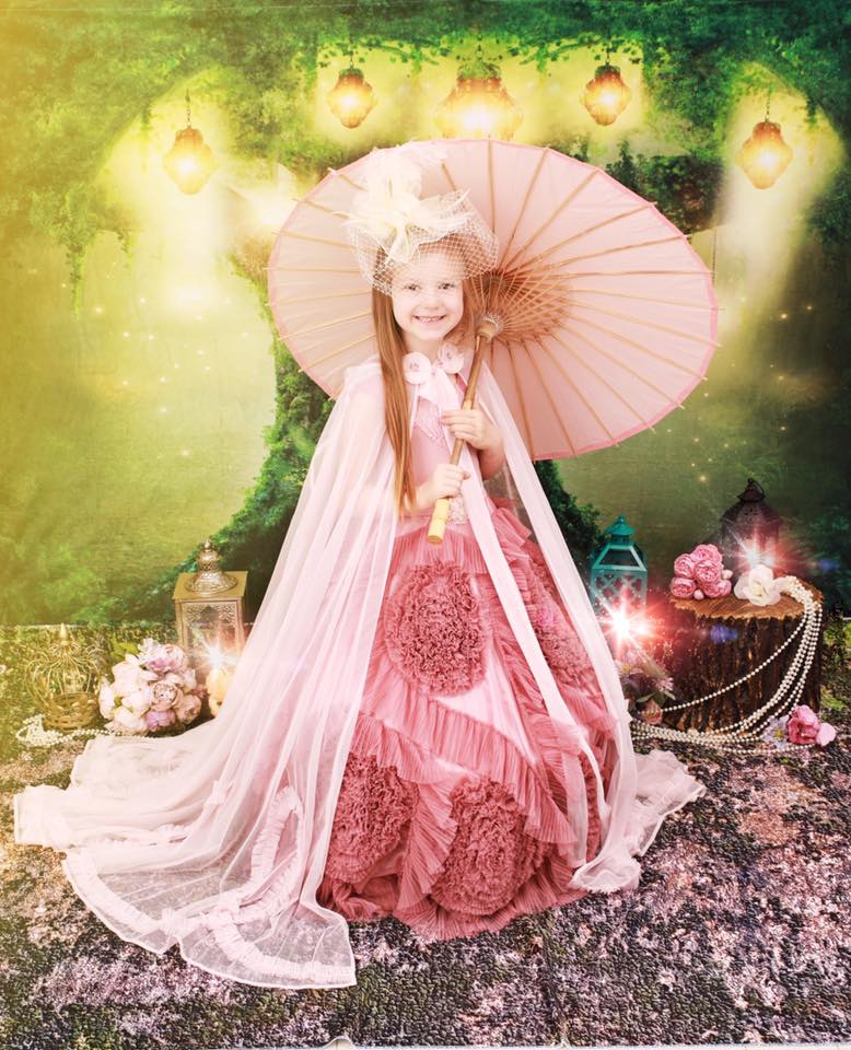 Kate Spirit Fairy Tree House Forest Children Backdrop for Photography Designed by JFCC