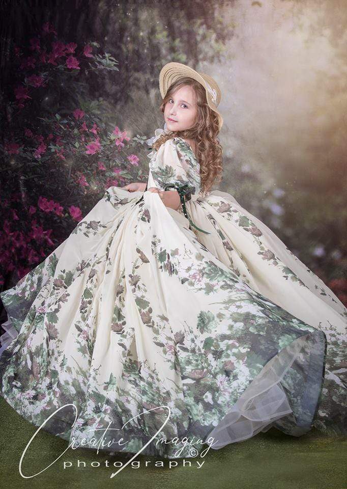 Katebackdrop Kate Pink Floral Garden spring Backdrop for Photography Designed by Pine Park Collection