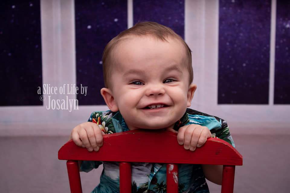 Kate Starry Sky Outside Windowa Children Backdrop for Photography Designed by JFCC -UK