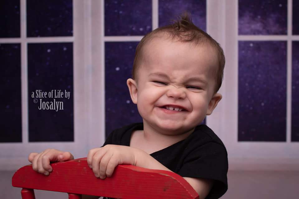 Kate Starry Sky Outside Windowa Children Backdrop for Photography Designed by JFCC -UK