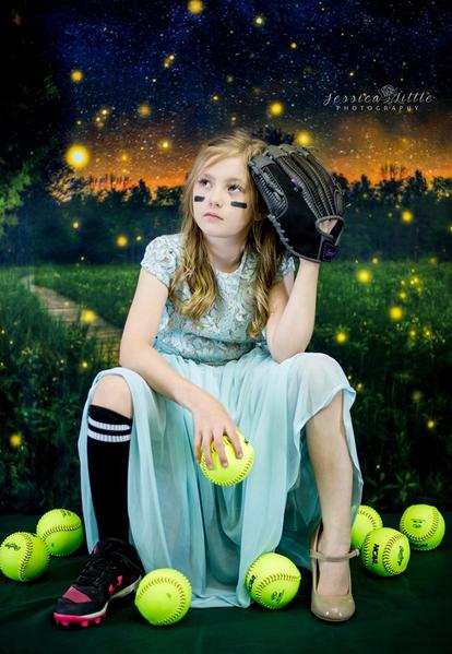 Kate Children Firefly field Backdrop for Photography Designed by Thousand Words Photography -UK