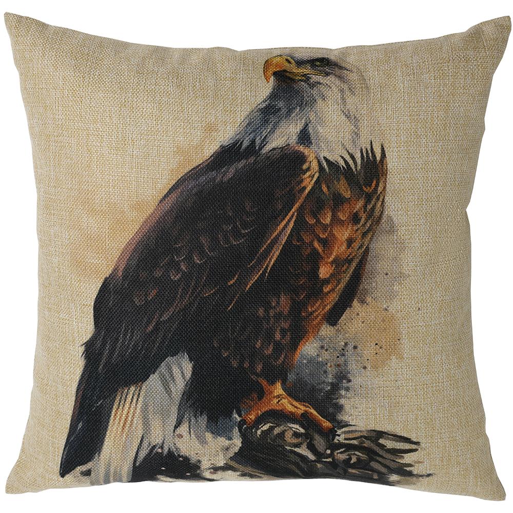 Kate Pillow Cover Cotton Cushion Case Decorative Eagle Pillowcases - Kate backdrop UK