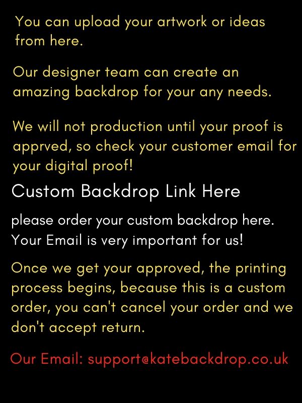 Kate Custom Printed Photography Backdrop -UK