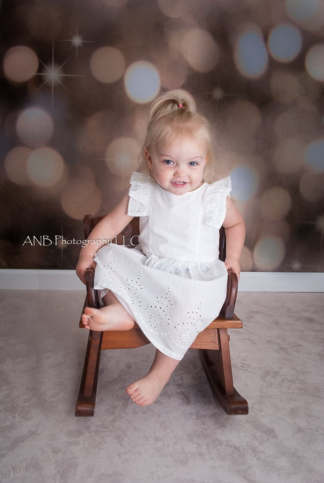 Kate Children Grey Light Spot Glitter Shiny Photography Backdrops