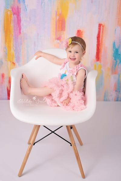 Kate Watercolor Summer Rainbow Texture Backdrop for Photography designed by Jerry_Sina