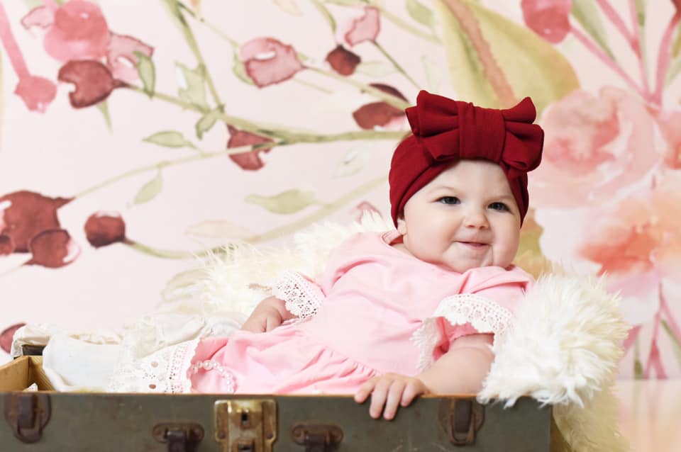 Kate  Redberry Flower Backdrop for Photography Designed By Leann West -UK