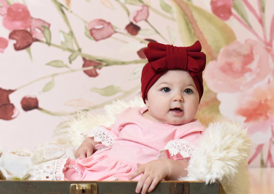 Kate  Redberry Flower Backdrop for Photography Designed By Leann West -UK