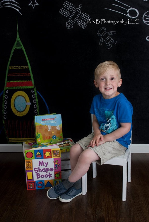 Kate Blackboard Back to School Children Backdrop Designed by Thousand Words Photography