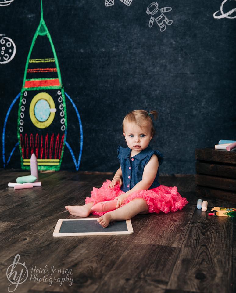Kate Blackboard Back to School Children Backdrop Designed by Thousand Words Photography
