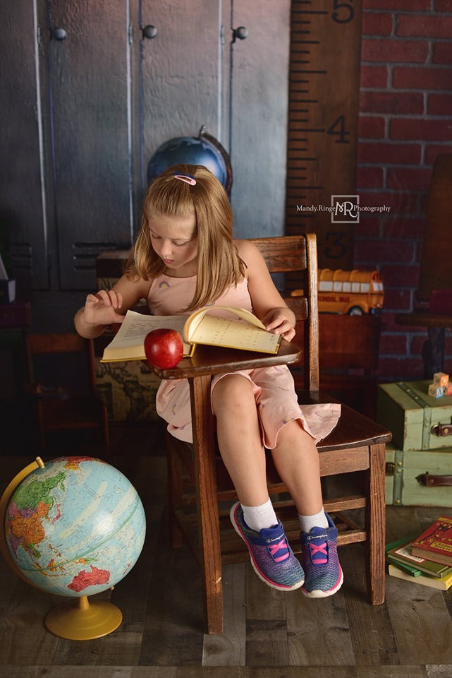 Kate  Back to School  Backdrop for Photography Designed By Erin Larkins -UK