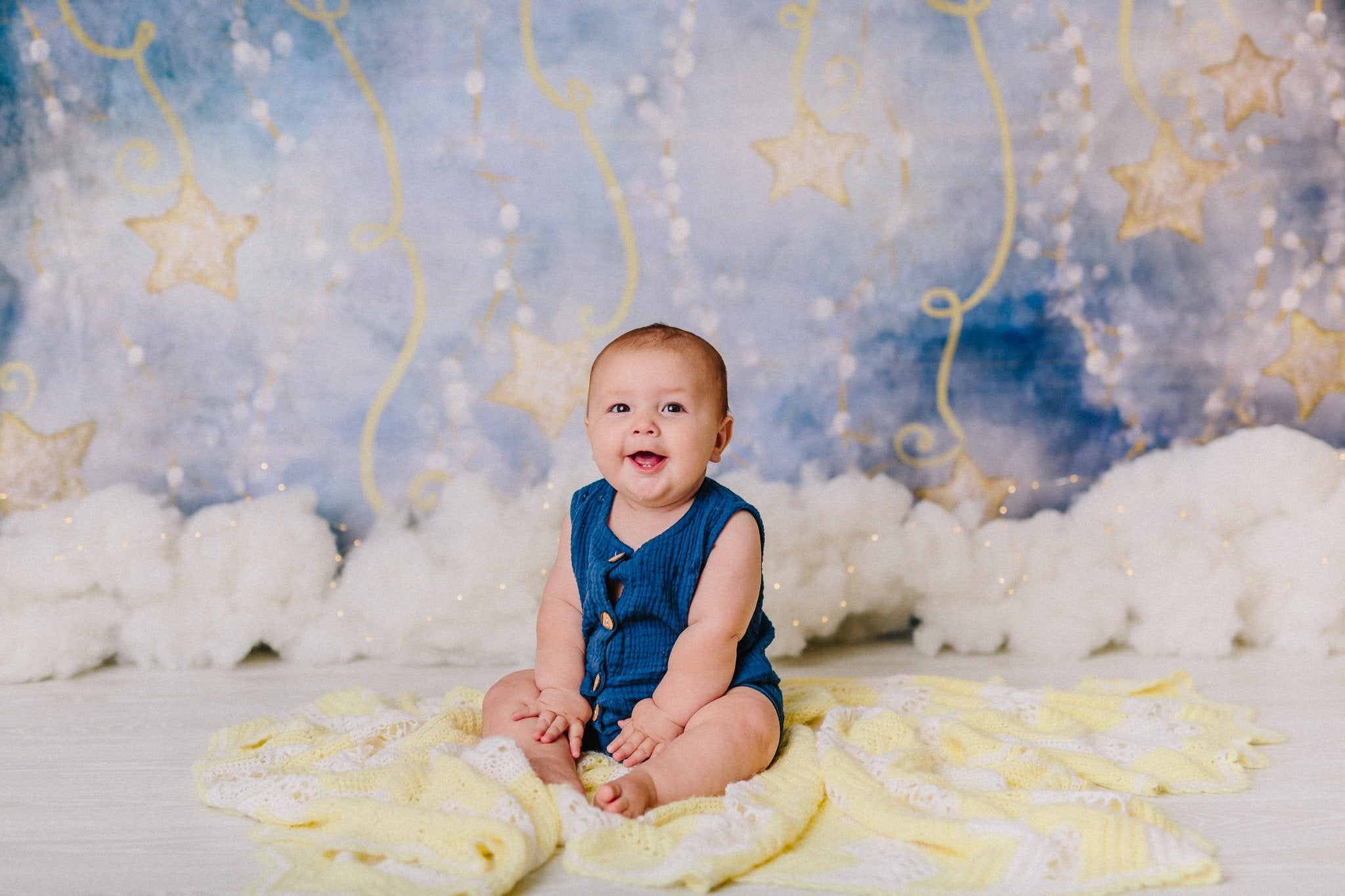 Kate Starry Night Light Star Backdrop for Photography Designed by Modest Brushes