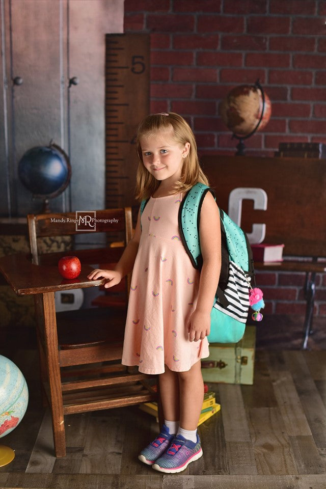 Kate  Back to School  Backdrop for Photography Designed By Erin Larkins -UK