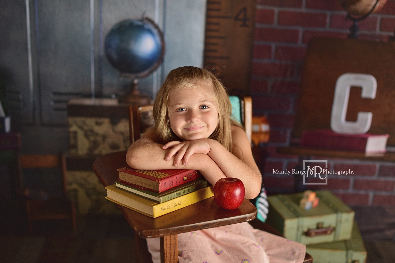 Kate  Back to School  Backdrop for Photography Designed By Erin Larkins -UK