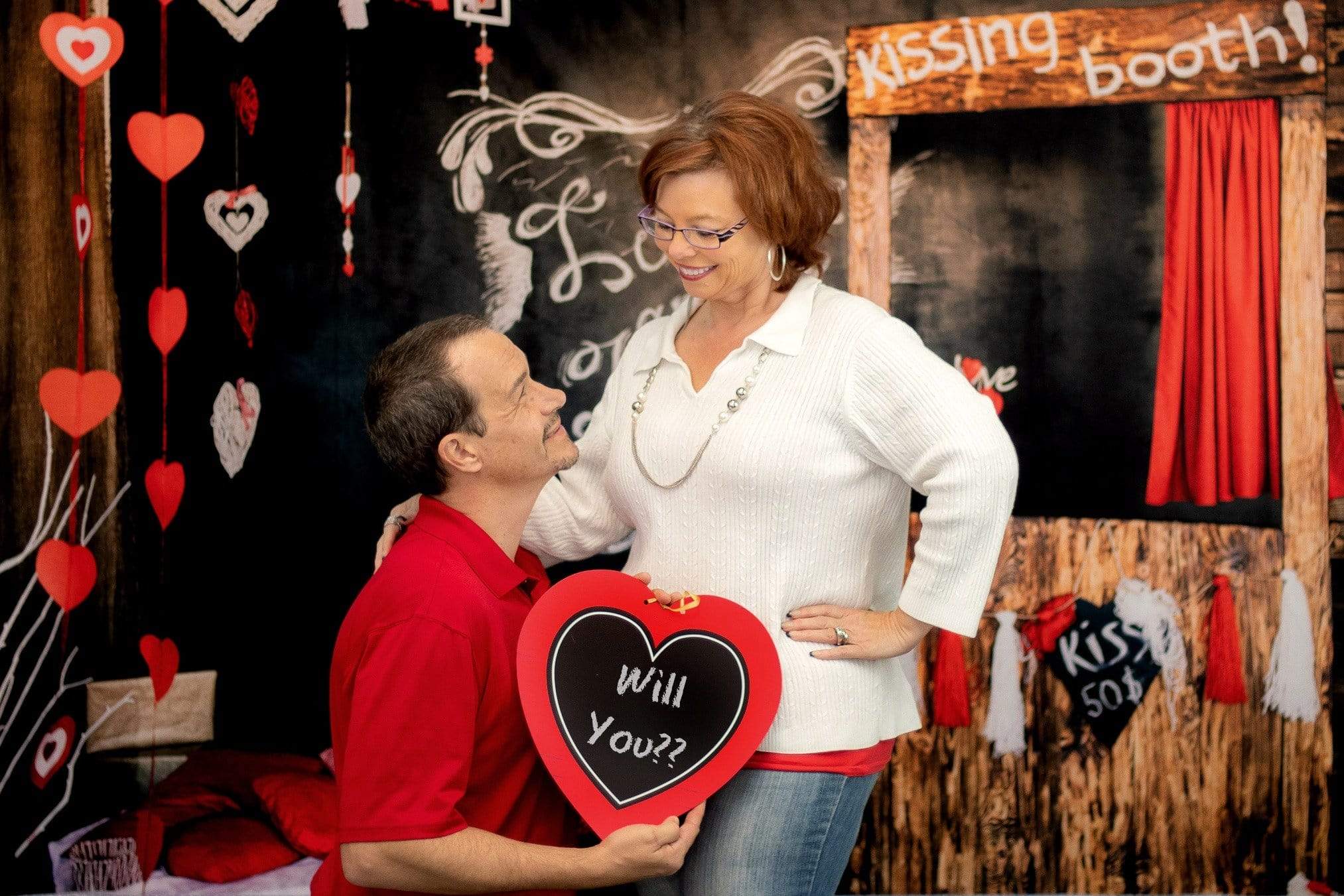 Kate Valentine's Day Backdrop for Photography